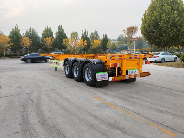 骨架半挂车生产